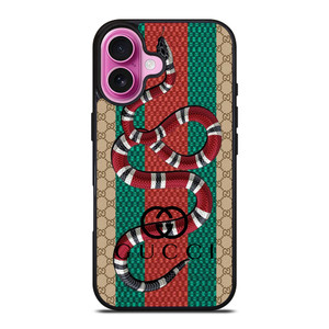 GUCCI キングスネーク　iphoneケース SE 8 グッチ　蛇 GUCCI SNAKE LOGO iPhone 16 Case